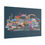 Thumbnail: Retro Downtown Giclée Print Canvas – Vibrant Wall Art for Home Décor
