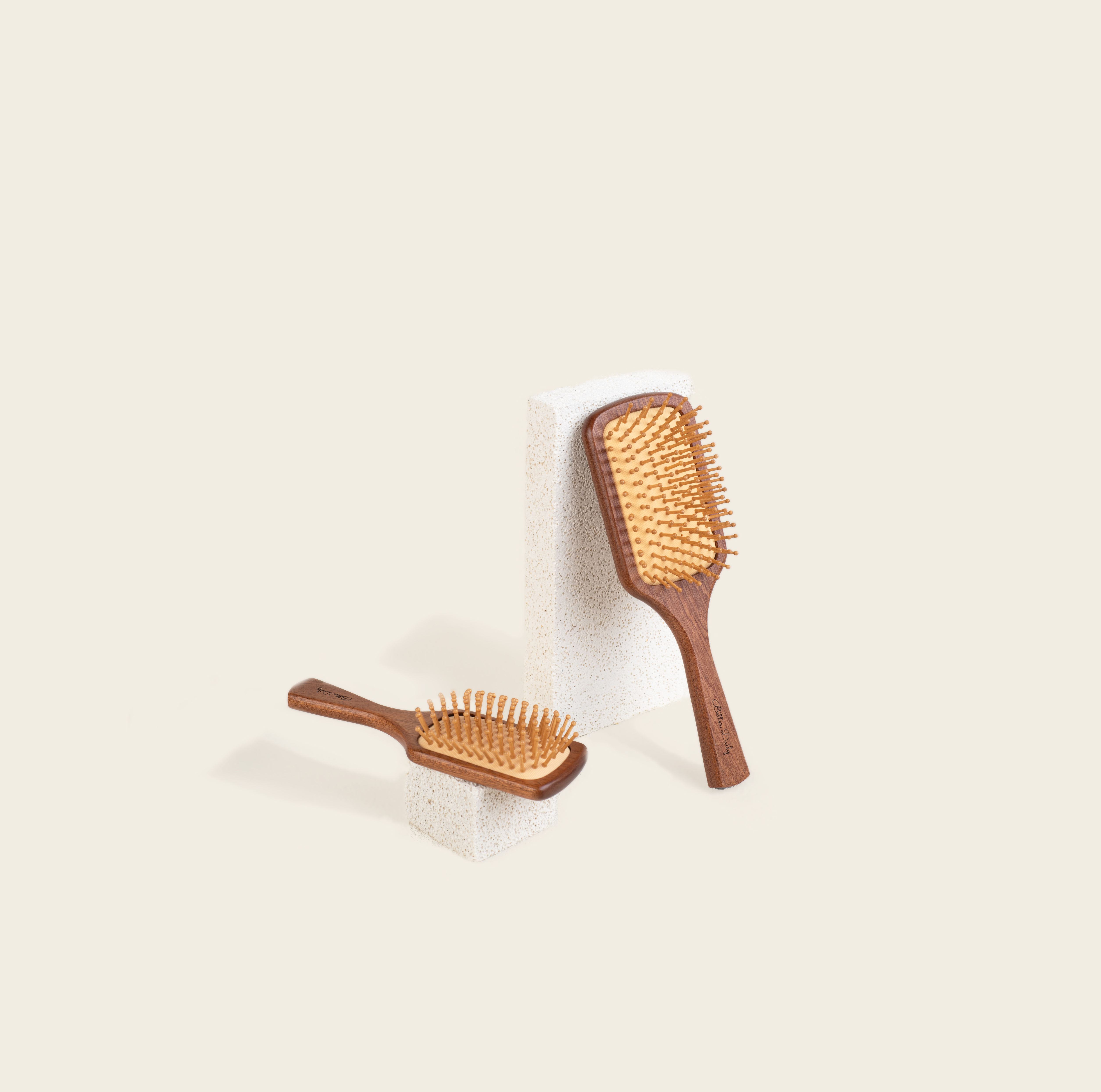 Wooden Paddle Brush