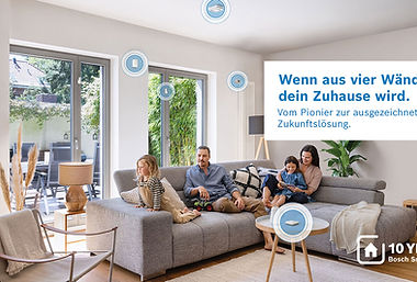 Bosch Smart Home feiert 10. Geburtstag