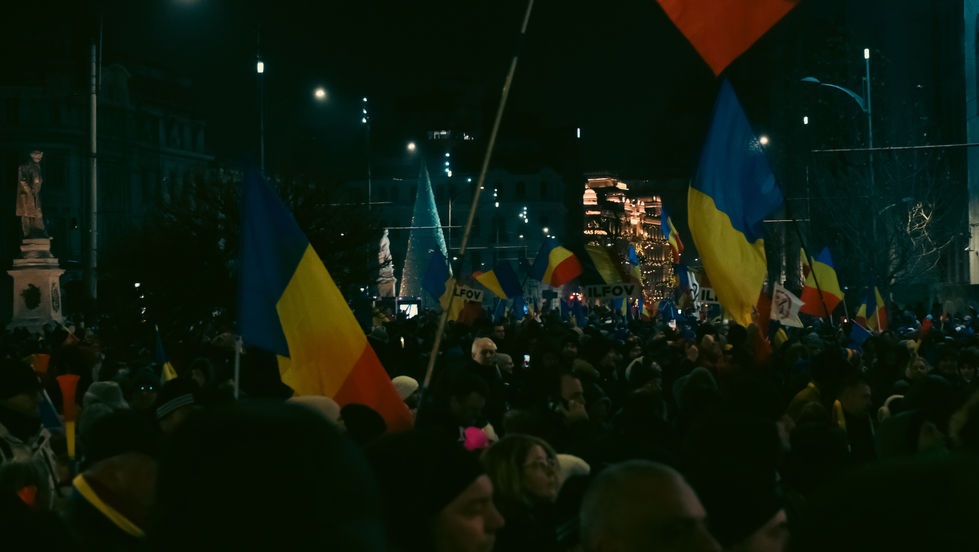 BUCHARESTI PROTESTS-33