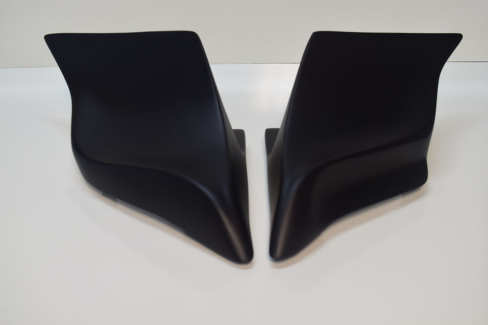 Stretched Extended Harley Side Covers for 1997-2007 Dual Exhaust