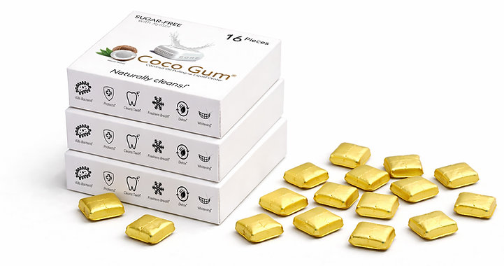 Coco Gum 3-Pack | 48 Count