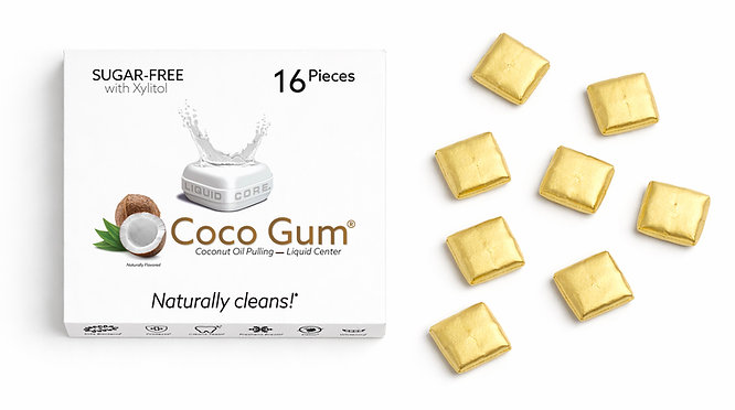 Coco Gum 1-Pack | 16 Count