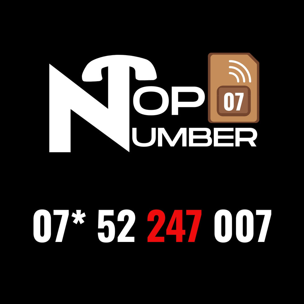 07* 52 247 007 UK VIP mobile number sim card 007