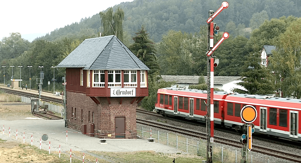 Mechanisches Stellwerk Bahnbetrieb