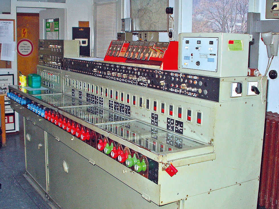 Stellwerk Bauform E43 Bahnbetrieb
