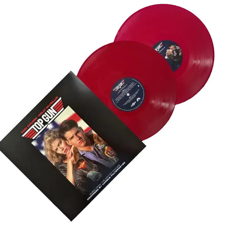 Thumbnail: Harold Faltermeyer - Top Gun (OST) (2× Red Vinyl LP 2025, 750 Copies Worldwide)