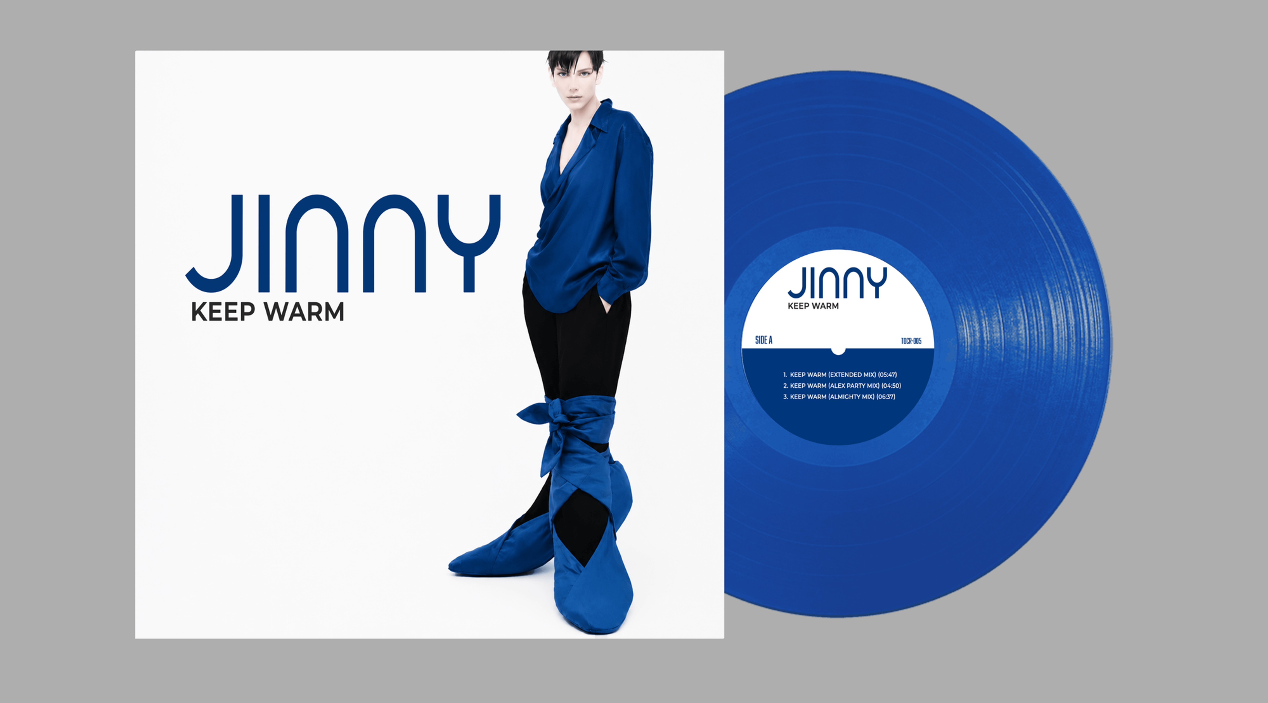 Jinny Keep Warm Limited Edition Blue Vinyl 12 inch