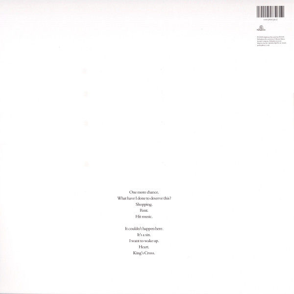 Pet Shop Boys - Actually