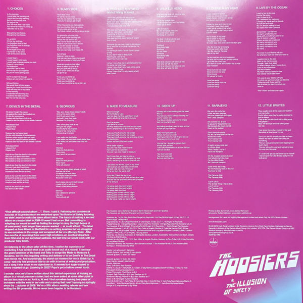 Thumbnail: The Hoosiers - & The Illusion Of Safety