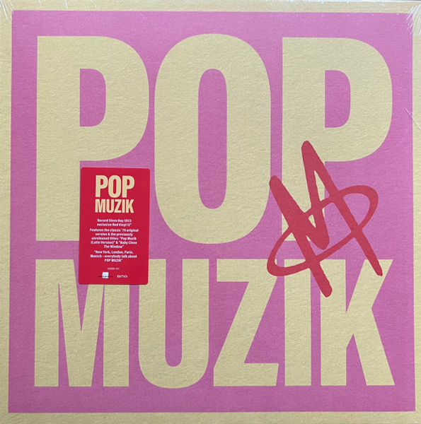 POP MUZIK album art:  pre-order