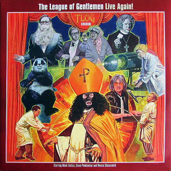 The League of Gentlemen Live Again album cover