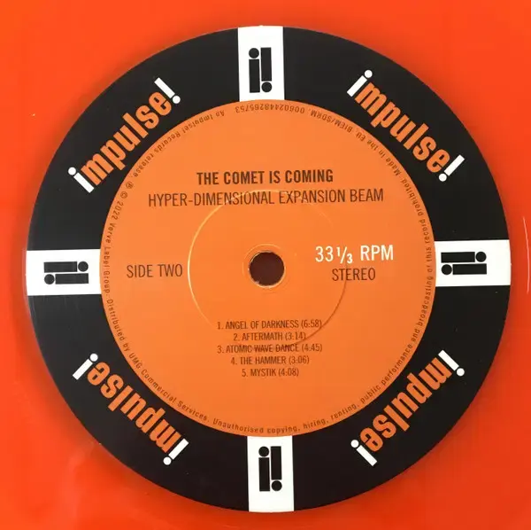 Thumbnail: The Comet Is Coming - Hyper-Dimensional Expansion (Orange Vinyl LP 2022, Ltd Ed)