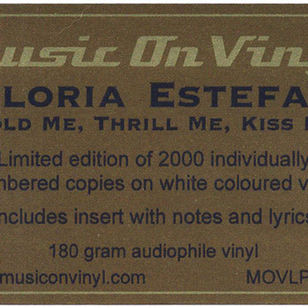 Thumbnail: Gloria Estefan - Hold Me, Thrill Me, Kiss Me