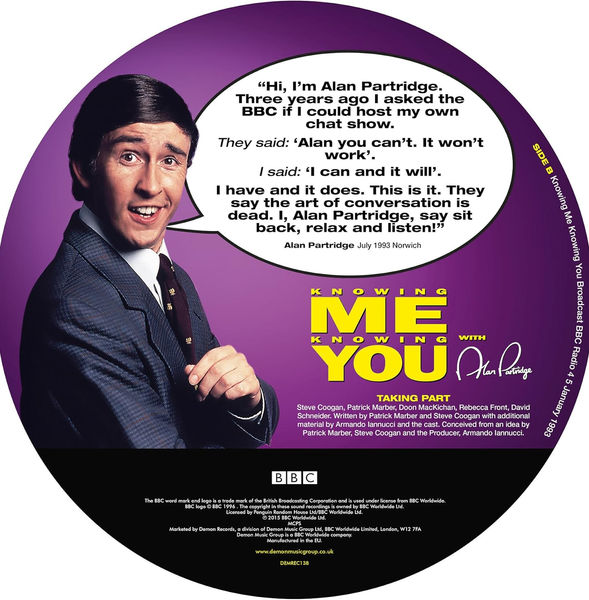 Alan Partridge - Knowing Me Knowing You