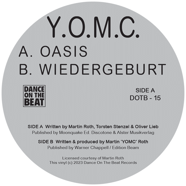Thumbnail: YOMC - Oasis / Wiedergeburt (Vinyl LP 2023, Official Reissue DOTB-15)