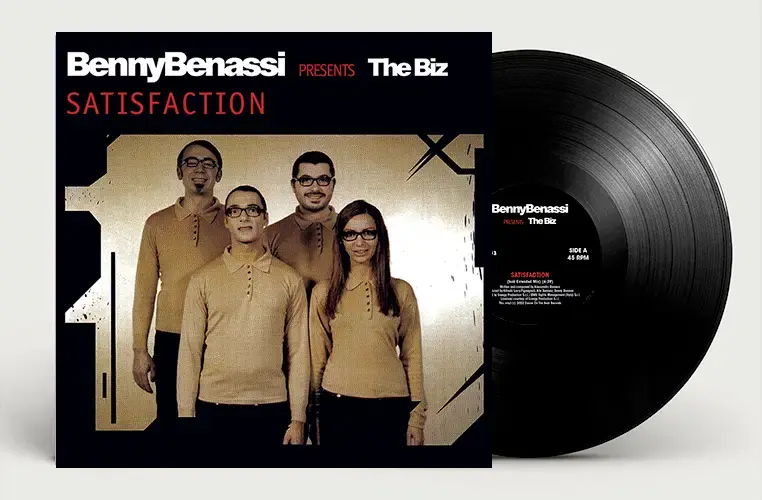 Thumbnail: Benny Benassi presents The Biz - Satisfaction vinyl record