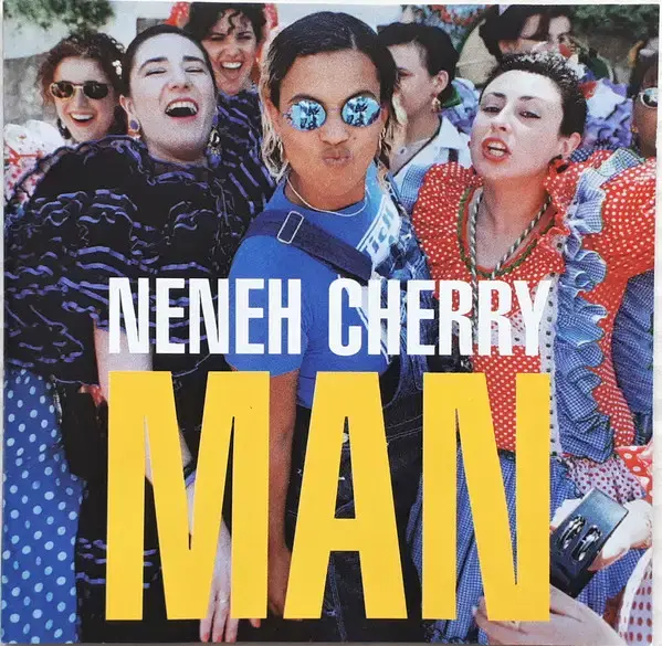 Thumbnail: Neneh Cherry Man album cover featuring a group of people
