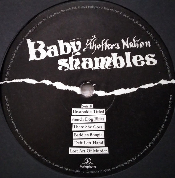 Thumbnail: Babyshambles - Shotter's Nation (Clear Vinyl LP 2024, Limited Edition 502173235)