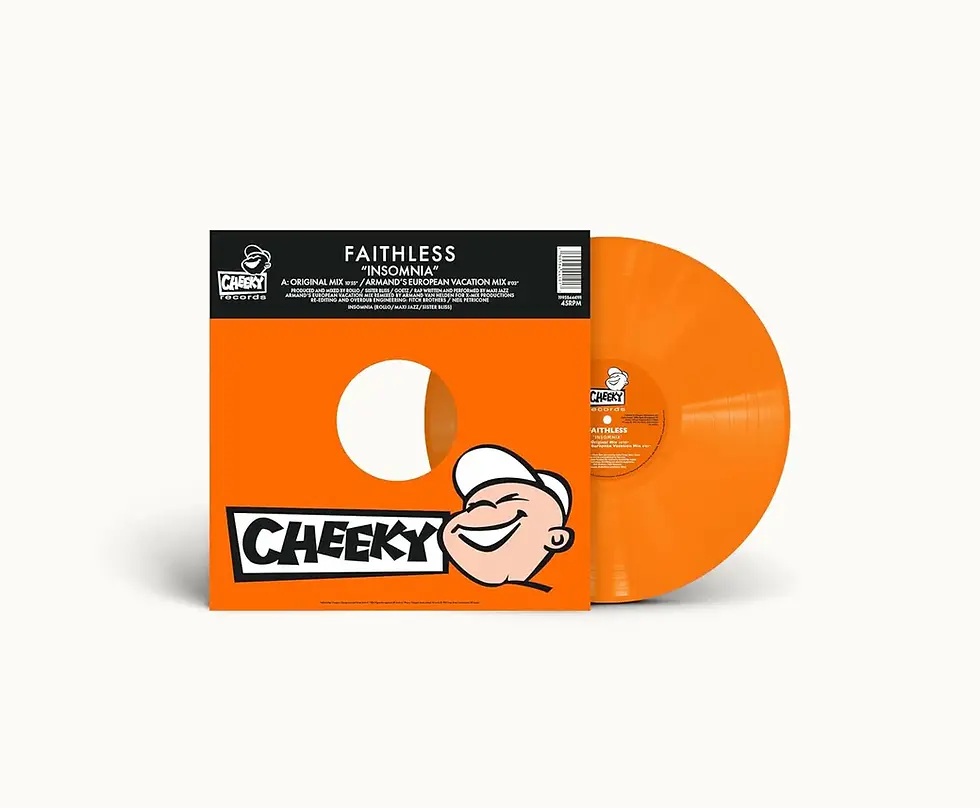Thumbnail: Faithless - Insomnia (Orange Vinyl 12" 2026, Limited Edition 199584441)