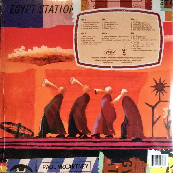 Thumbnail: Back cover of Paul McCartney's Egypt Station album.