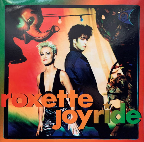 Roxette Joyride album cover: Marie Fredriksson and Per Gessle