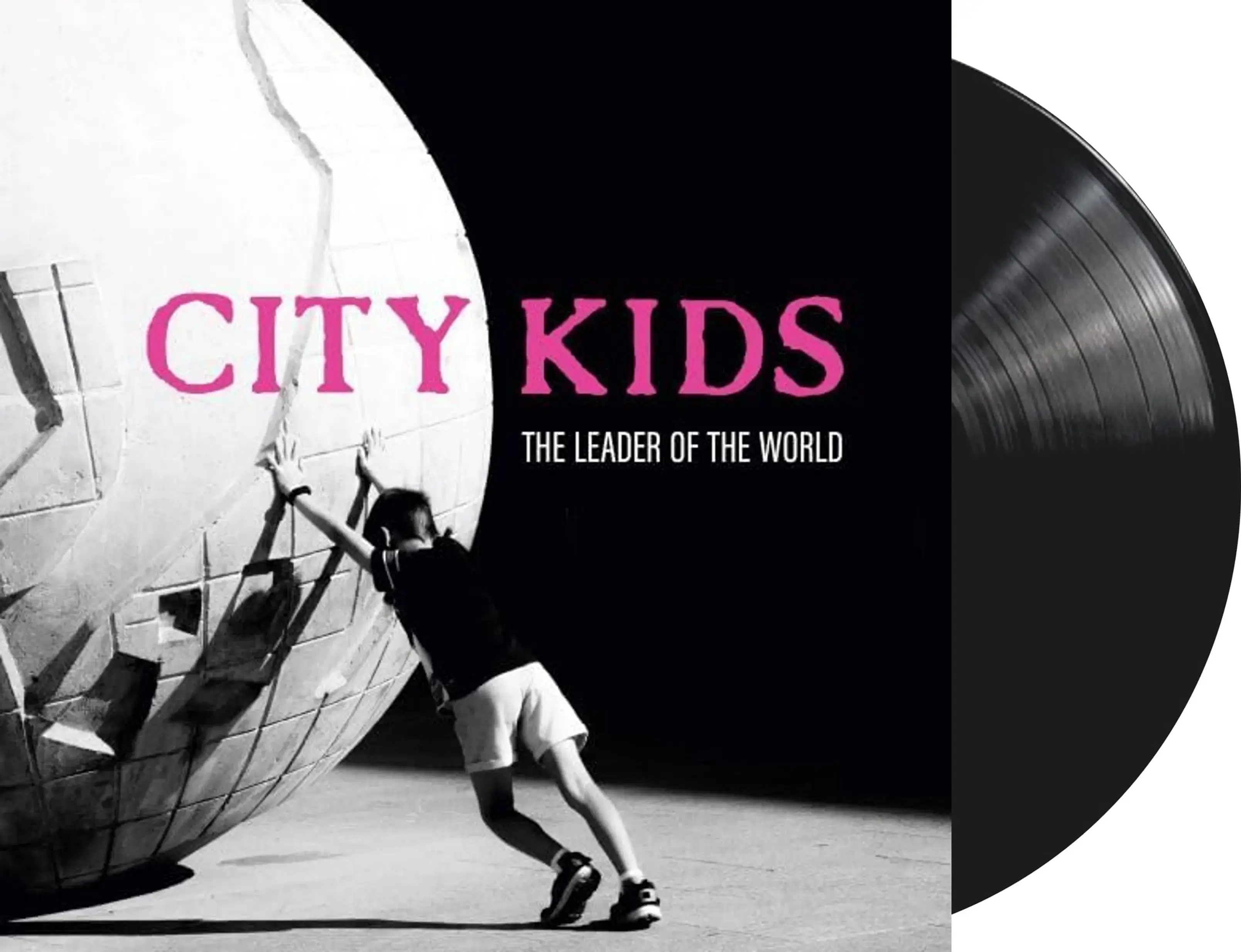 City Kids The Leader of the World vinyl LP cover