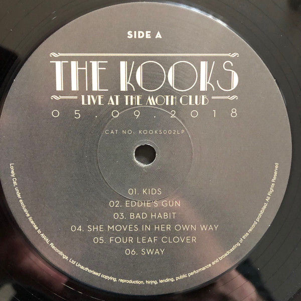 Thumbnail: The Kooks Live at the Roundhouse 2010 vinyl record
