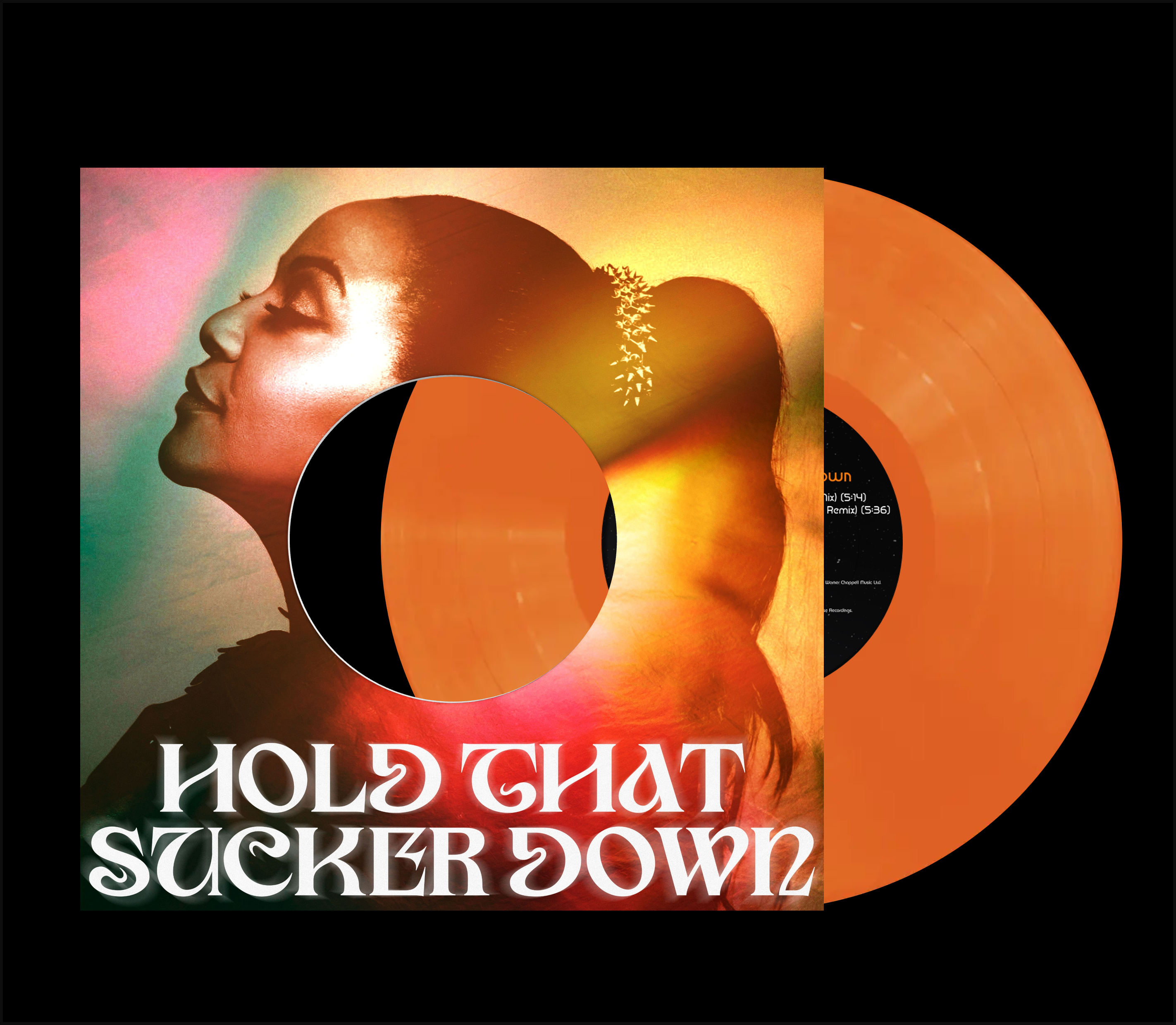 Hold That Sucker Down - Ft  Angie Brown (Orange Vinyl 12" 2026, Exclusive Mixes)