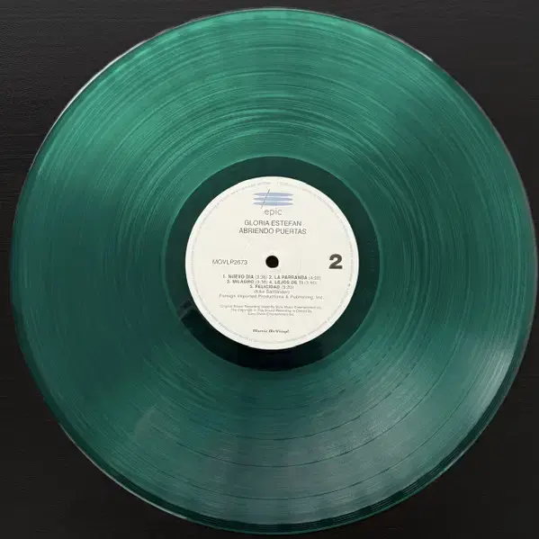 Thumbnail: Green vinyl record of Paradise Again by Swedish House Mafia