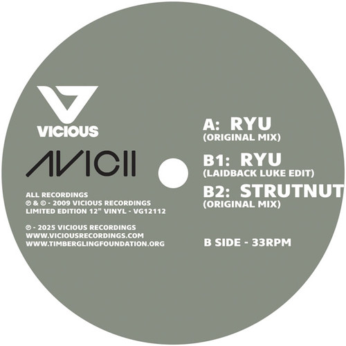 Avicii - Ryu-Strutnut (White Vinyl 12