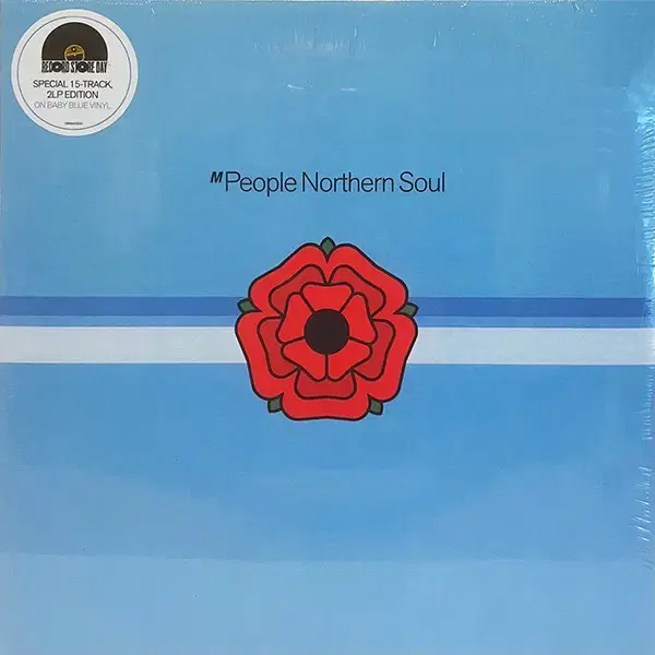 Thumbnail: People Northern Soul blue vinyl LP cover with red rose