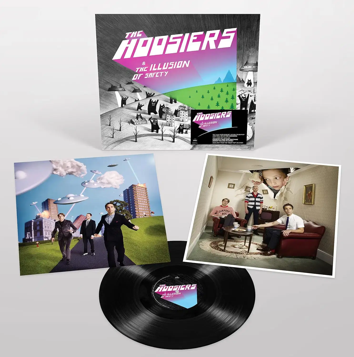 The Hoosiers - The Illusion of Safety vinyl with inserts
