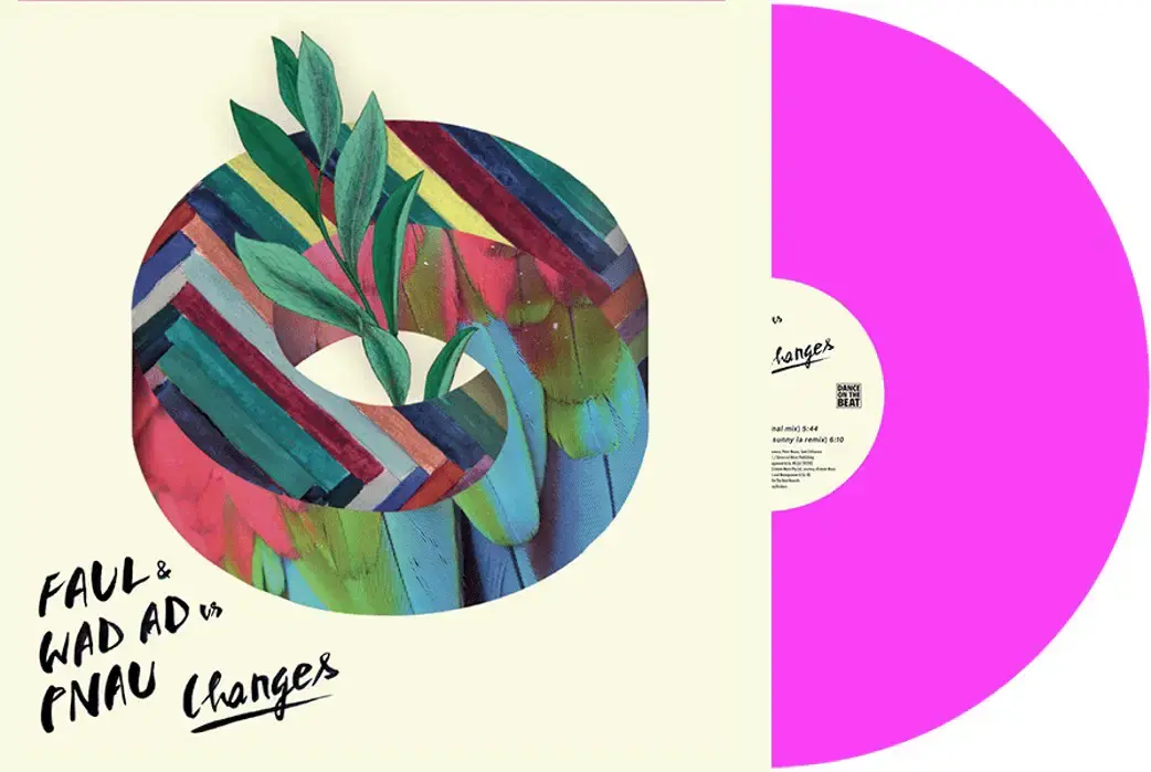 Faul & Wad Ad Vs. Pnau - Changes (Pink Vinyl 12" 2024, 4 Track 12" DOTB-24)