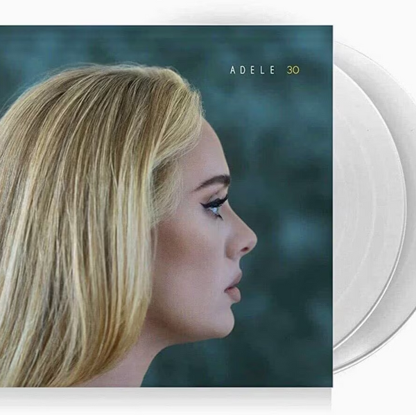 Adele - 30 (2× Clear Vinyl LP 2021, Limited Edition, Walmart Exclusive Sticker)