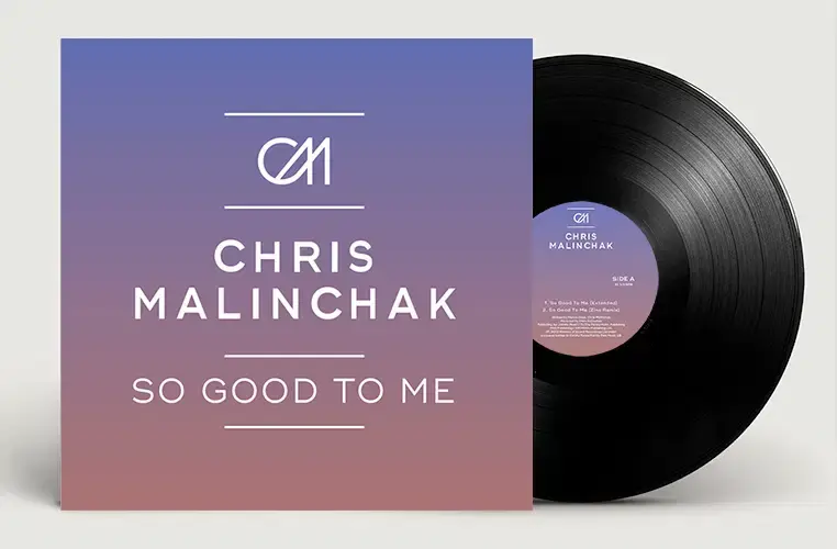 Thumbnail: Chris Malinchak - So Good To Me vinyl record and sleeve.