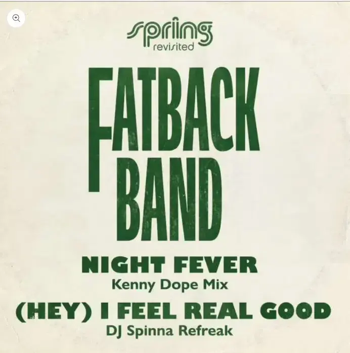 Thumbnail: Fatback Band Night Fever Kenny Dope Mix record cover