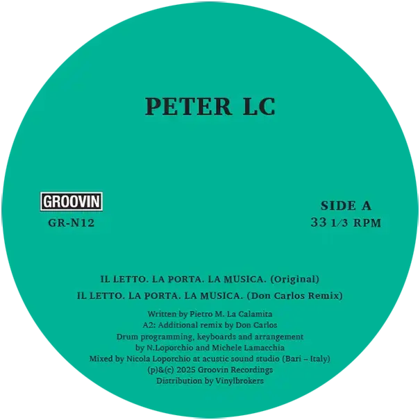 Thumbnail: Peter LC - La Posta, La Musica vinyl record label