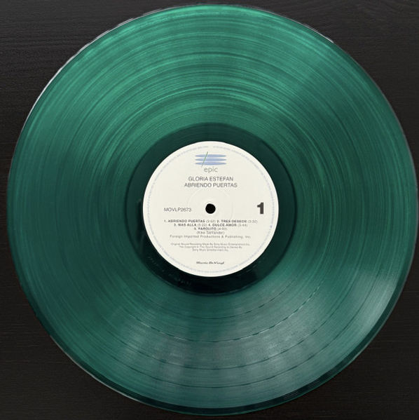 Thumbnail: Gloria Estefan - Abriendo Puertas (Green Vinyl LP 2023, Limited MOVLP2673)