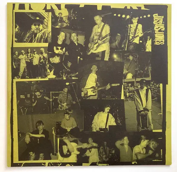 Thumbnail: Engineers - Folly album cover collage in yellow and black
