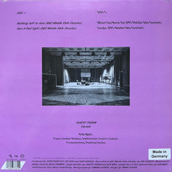 MONO & world's end girlfriend - Palmless Prayer vinyl back cover