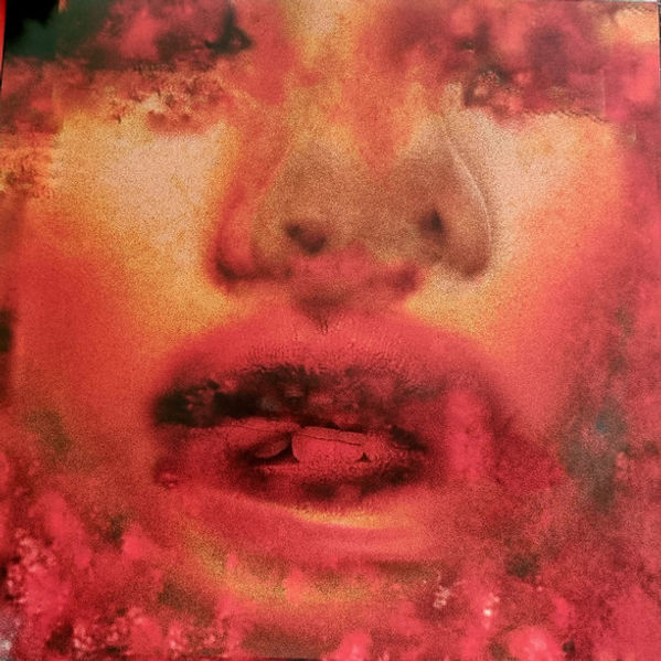 Thumbnail: Abstract fiery face, Tristeza - Dream Signals In Full Circles(Orange Glaze VL PRESELL 27 Jun)