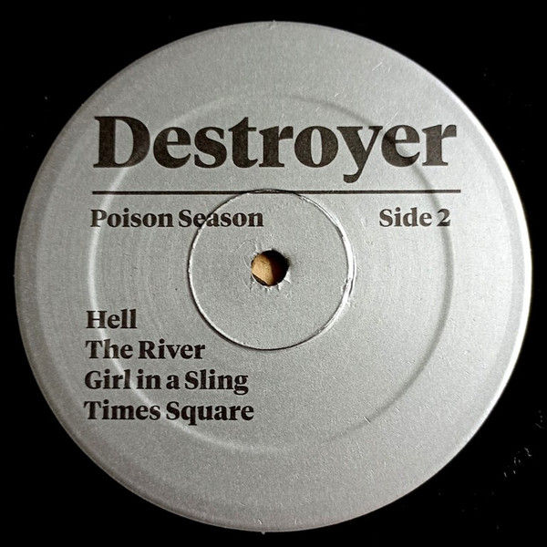 Thumbnail: Destroyer Poison Season Side 2 album with track listings. The One Collection.