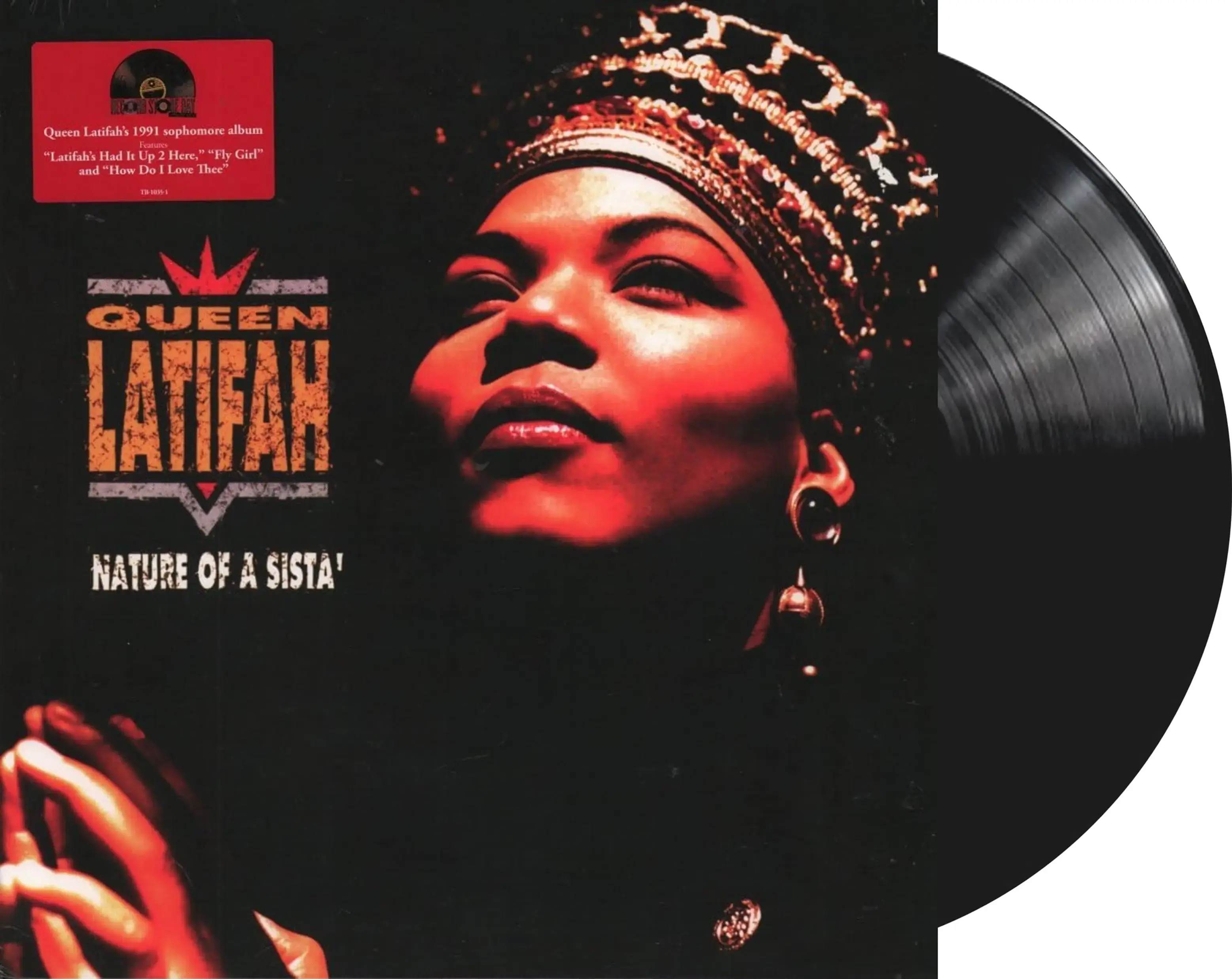 Queen Latifah - Nature of a Sista' vinyl record album cover