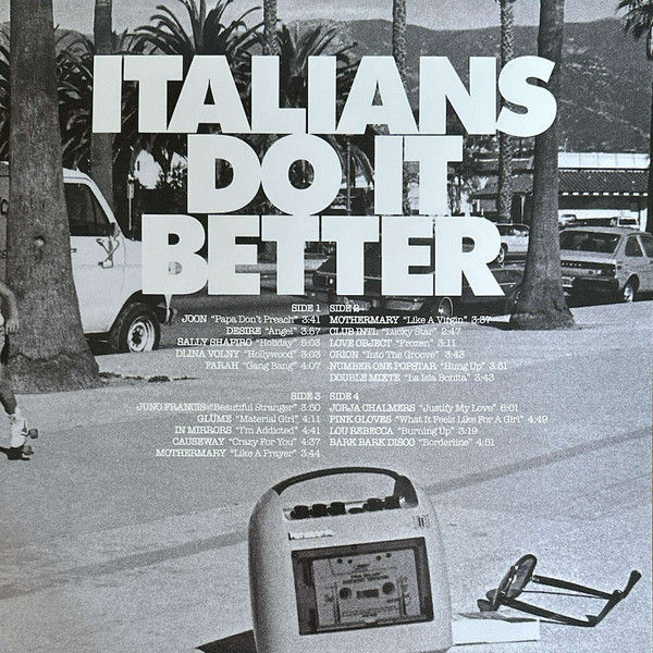 Thumbnail: Italians Do It Better - Tribute to Madonna (2× Pink Vinyl LP 2024, Compilation)