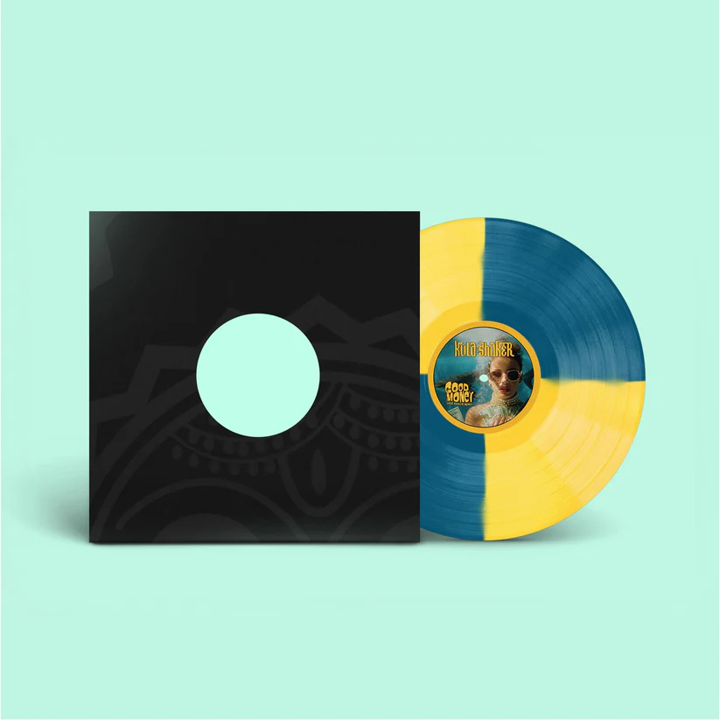 Thumbnail: Kula Shaker - Good Money (Yellow / Blue Quad Effect Vinyl 12" 2026, Rsd '26)