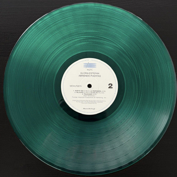 Thumbnail: Gloria Estefan - Abriendo Puertas (Green Vinyl LP 2023, Limited MOVLP2673)