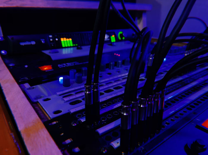 Professional recording studio
