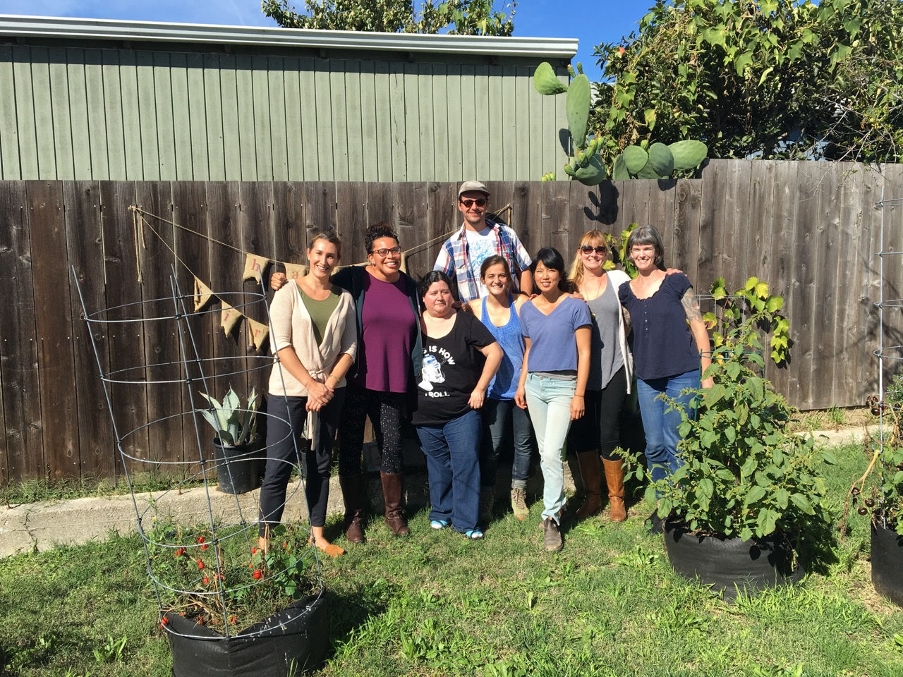 The Pine House Edible Garden Crew