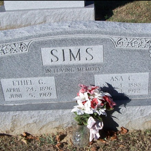 THE GOSPEL OF ASA SIMS, A GARDEN HISTORY LOVE STORY